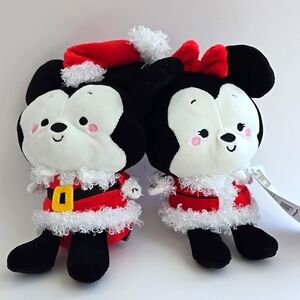 Better Together holiday Disney mickey and minnie magnetic plush - New!!